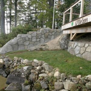 Retaining Walls and Landscape Features