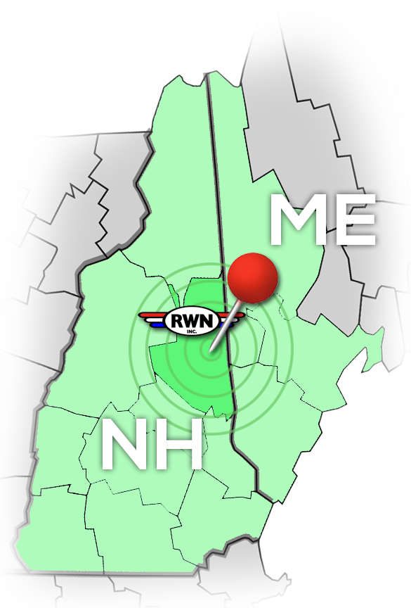 RWN Service Area Map
